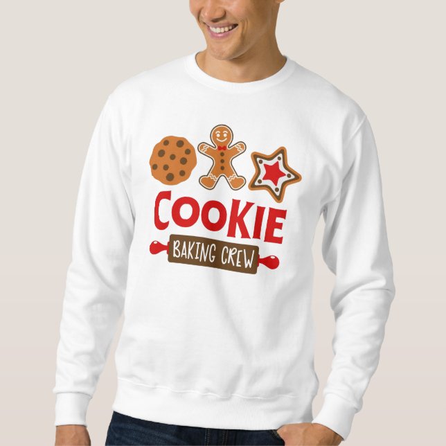 Cookie Baking Crew Sweatshirt (Front)