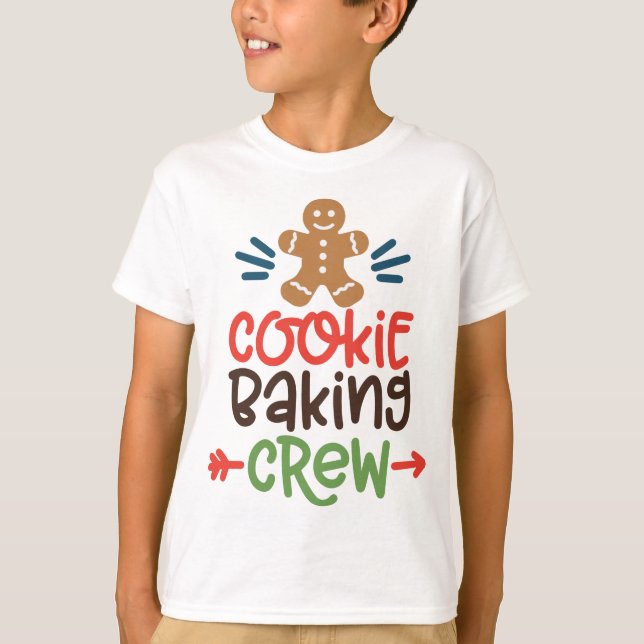 Cookie Baking Crew T-Shirt (Front)