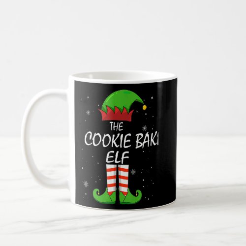 Cookie Baking Elf Family Matching Group Christmas  Coffee Mug