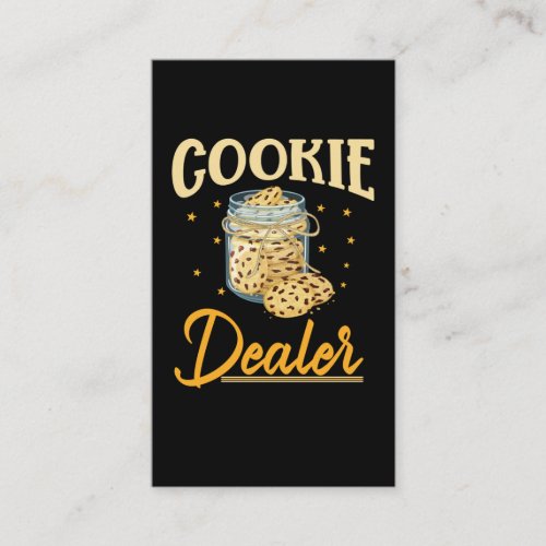 Cookie Baking Foodie Biscuit Baker Business Card