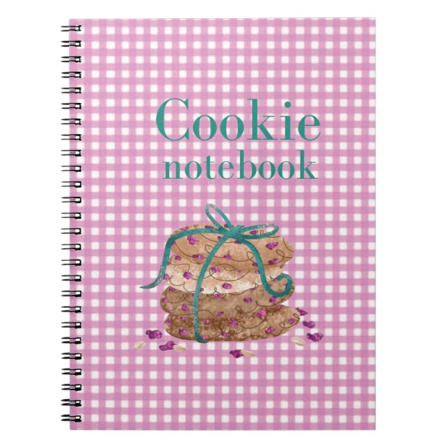 Cookie Baking Journal for Storing and Tracking  (Front)