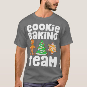 Cookie Baking Team Christmas Gingerbread Family Te T-Shirt