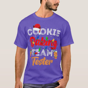 Cookie Baking Team Tester Cute Gingerbread Merry C T-Shirt