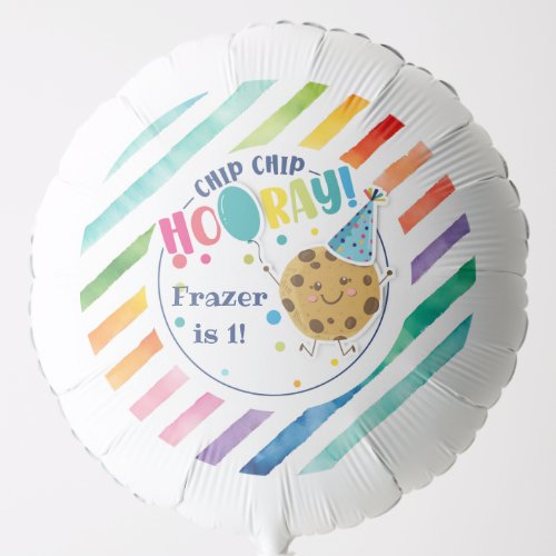  cookie Birthday favor gift youre the best Balloon