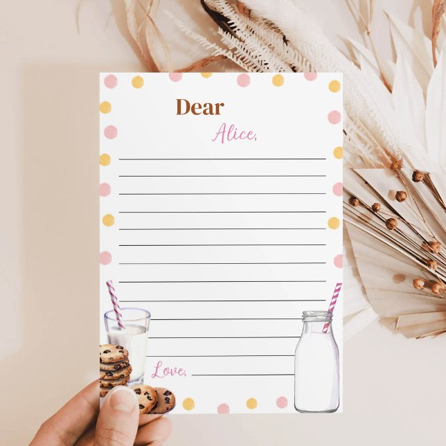 Cookie Birthday Time Capsule Note Message Card (Creator Uploaded)