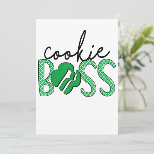 Cookie Boss Scout Girls Cookie Dealer (Standing Front)