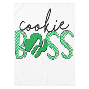 Cookie Boss Scout Girls Cookie Dealer Tablecloth