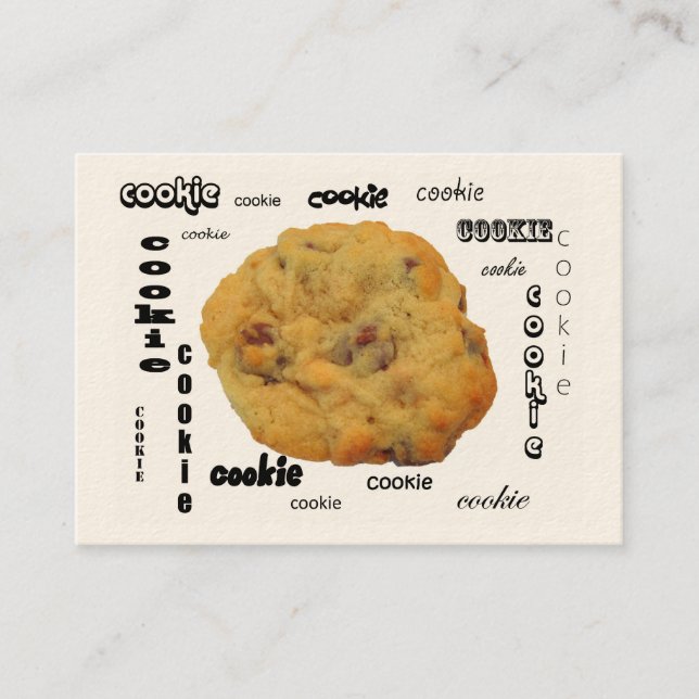 Cookie! Business Card (Front)
