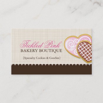 Cookie Business Cards by colourfuldesigns at Zazzle