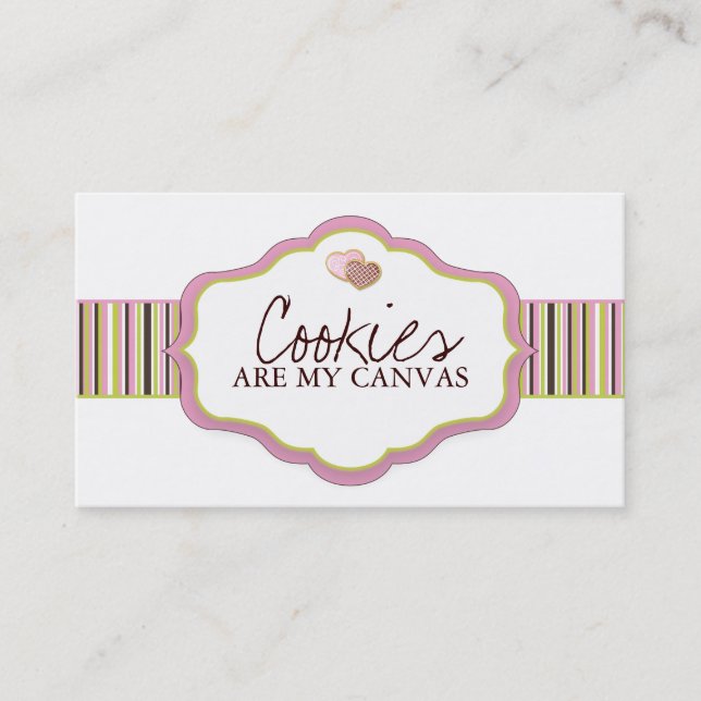 Cookie Business Cards (Front)