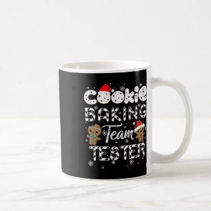 Cookie Byking Team Tester Gingerbread Christmas  Coffee Mug