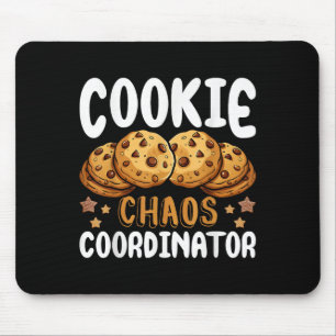 Cookie Chaos Coordinator Mouse Pad