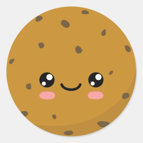 Cookie Classic Round Sticker