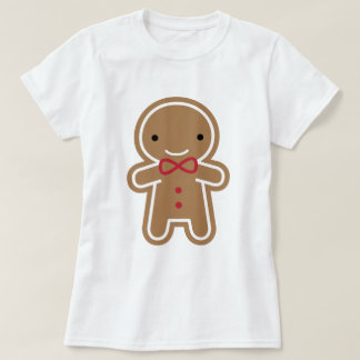 Cookie Cute Kawaii Gingerbread Man T-Shirt