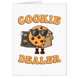 Cookie Dealer Funny Baking Card