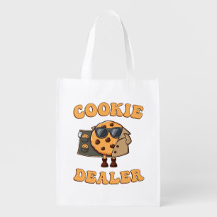 Cookie Dealer Funny Baking Grocery Bag