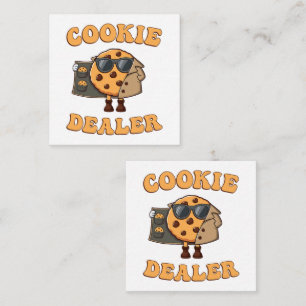 Cookie Dealer Funny Baking Note Card
