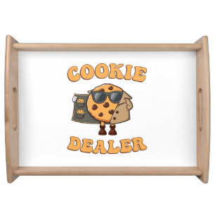 Cookie Dealer Funny Baking Serving Tray