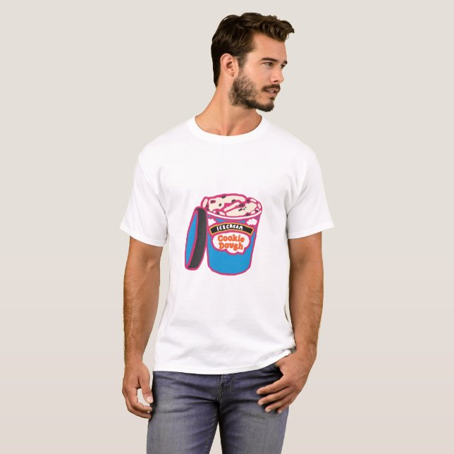 Cookie Dough Ice Cream T-Shirt (Front Full)