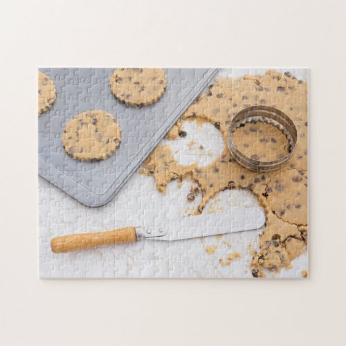 Cookie dough jigsaw puzzle