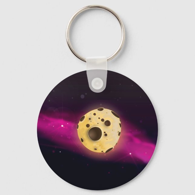 Cookie Dough Planet Keychain (Front)