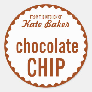 Cookie Exchange Bake Sale Label Template