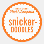 Cookie Exchange Bake Sale Label Template at Zazzle
