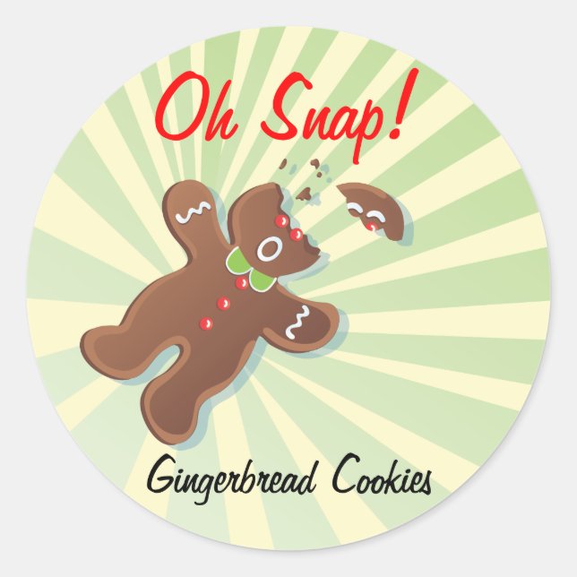 Cookie Exchange Bake Sale Labels (Front)