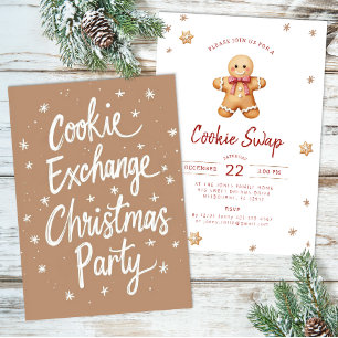 Cookie Exchange Christmas Party Invitation