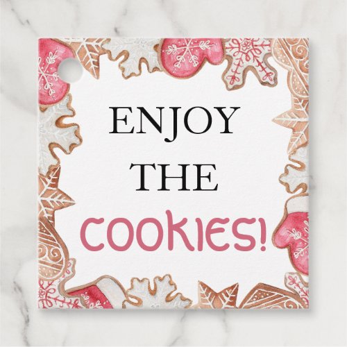 Cookie Exchange Favor Tags