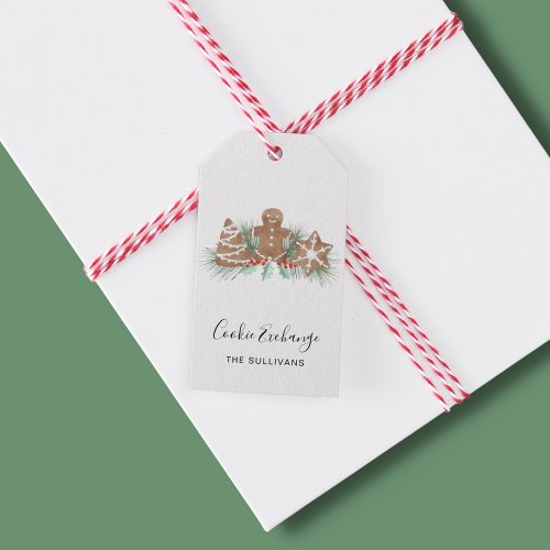 Cookie Exchange Gift Tags