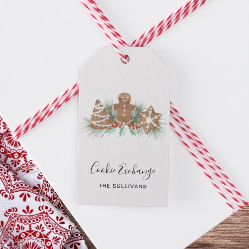 Cookie Exchange Gift Tags