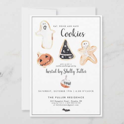 Cookie Exchange  Halloween Baking Party