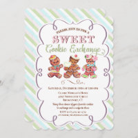 Cookie Exchange Holiday Party Invitation