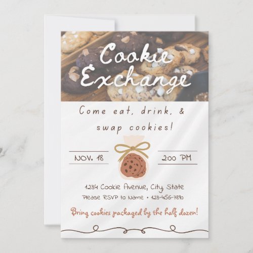 Cookie Exchange Invitation