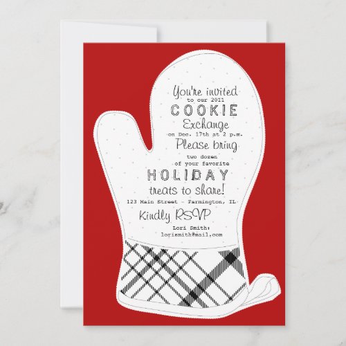 Cookie Exchange Invitation