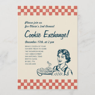Cookie Exchange Invitations