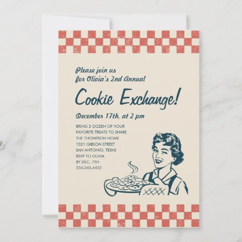 Cookie Exchange Invitations
