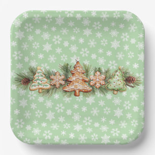 Cookie Exchange Paper Plates