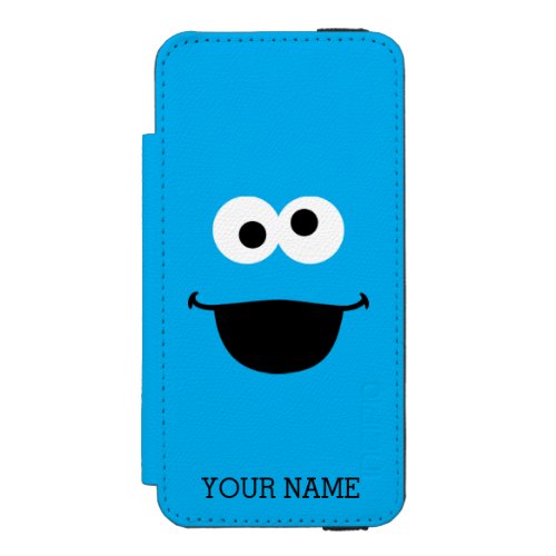 Cookie Face Art  Add Your Name Wallet Case For iPhone SE55s