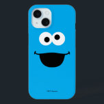 Cookie Face Art iPhone 15 Case<br><div class="desc">Guess who? it's Cookie Monster face art!        This item is recommended for ages 2 . ©  2014 Sesame Workshop. www.sesamestreet.org</div>