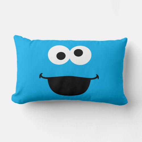 Cookie Face Art Lumbar Pillow