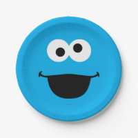 Cookie Face Art Paper Plate
