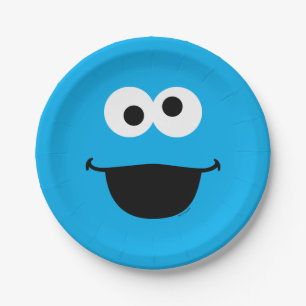 Cookie Face Art Paper Plates