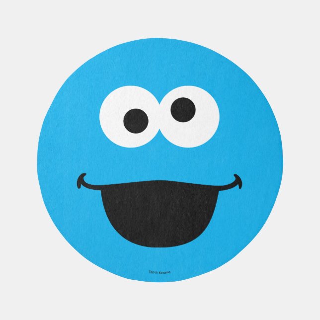 Cookie Face Art Rug (Front)
