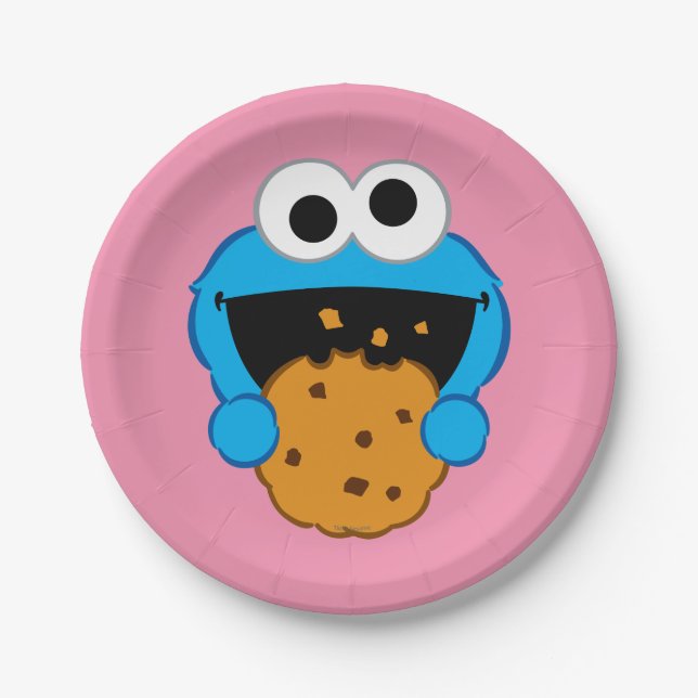 Cookie Face Paper Plates (Front)