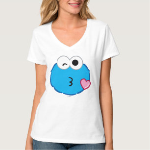 Cookie Face Throwing a Kiss T-Shirt