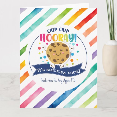  cookie favor gift summer vacay card