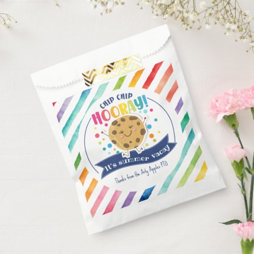  cookie favor gift summer vacay favor bag