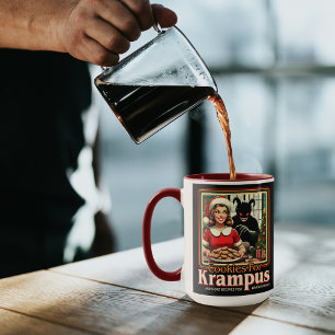 Cookie For Krampus Merry Krampus Christmas Horror Mug
